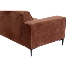 Bank Romy 3-zits - stof Egon - terra