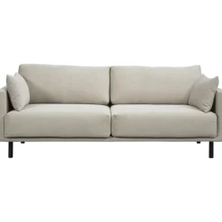 Bank Siem 3-zits - ribstof Fjord - beige