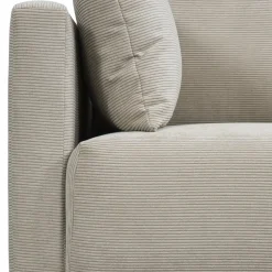 Bank Siem 3-zits - ribstof Fjord - beige