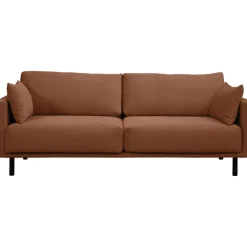 Bank Siem 3-zits - ribstof Fjord - terra