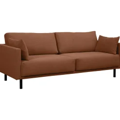 Bank Siem 3-zits - ribstof Fjord - terra