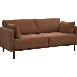 Bank Siem 2,5-zits - stof Egon - terracotta