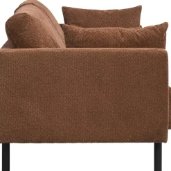 Bank Siem 2,5-zits - stof Egon - terracotta