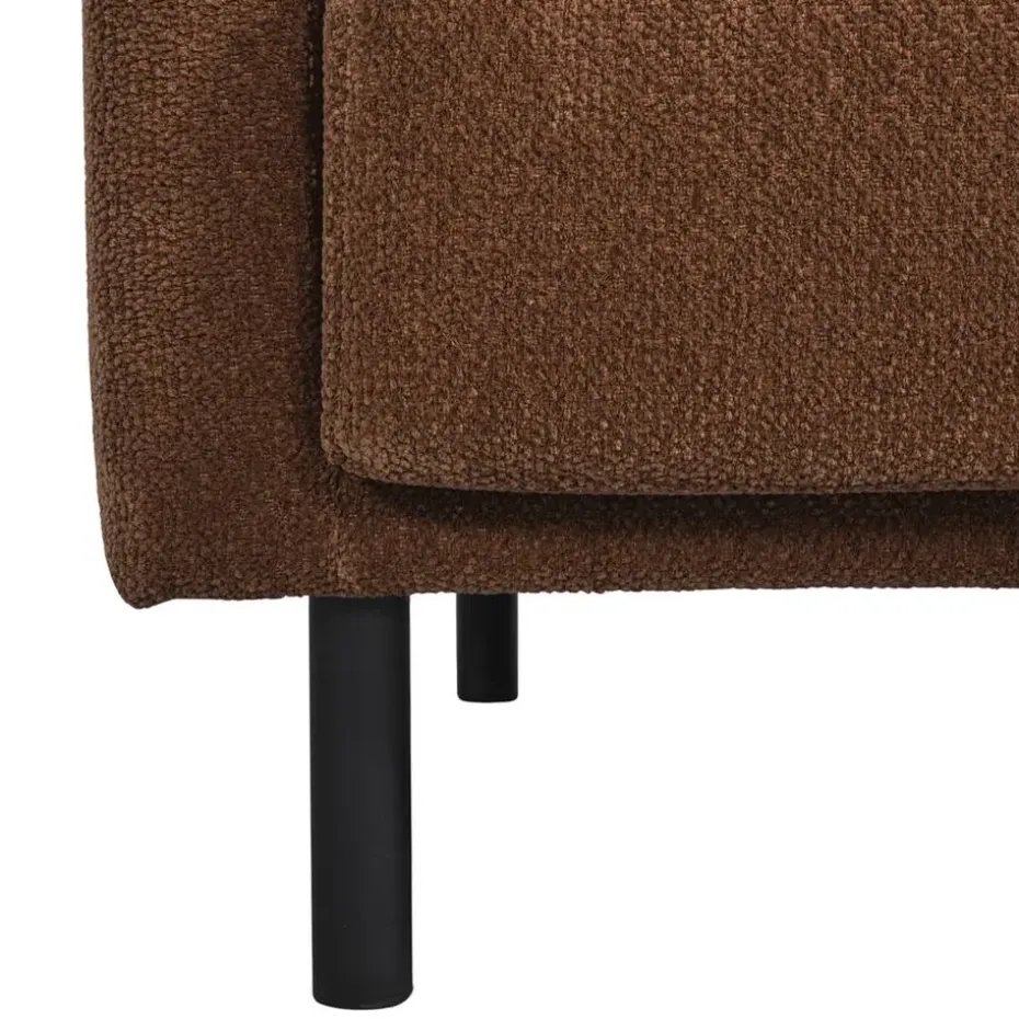 Bank Siem 2,5-zits - stof Egon - terracotta