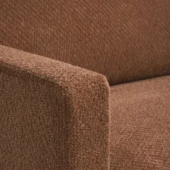 Bank Siem 2,5-zits - stof Egon - terracotta