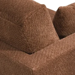 Bank Siem 2,5-zits - stof Egon - terracotta