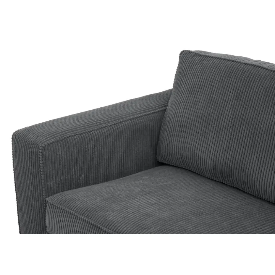 Bank Stuttgart 3-zits - antraciet