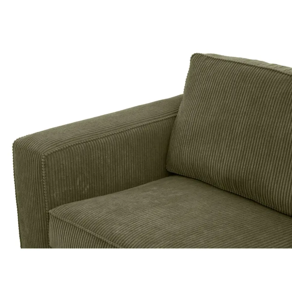 Bank Stuttgart 3-zits - olijfgroen