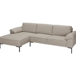 Bank Tom met chaise longue links - Basel - beige