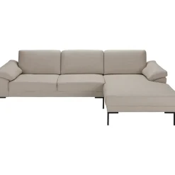 Bank Tom met chaise longue rechts - Basel - beige