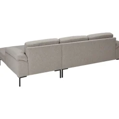 Bank Tom met chaise longue rechts - Java - beige