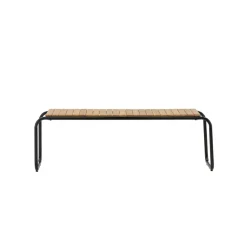 Bankje Naturel Hout - 136x40x46cm - Holmbeck