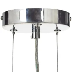 BARBEIRA - Kroonluchter - Zilver - Ijzer