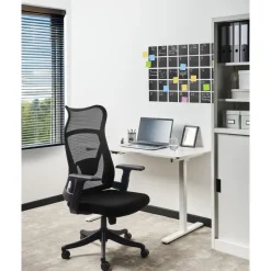 BARD - Bureaustoel - Zwart - Stof