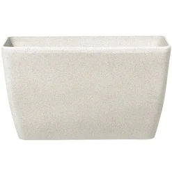 BARIS - Bloempot set van 2 - Beige - Groot - Stenenmix