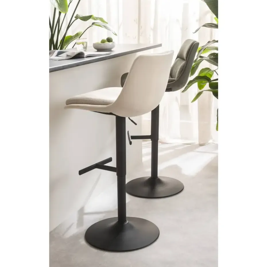 Barkruk Jens - verstelbaar - zand