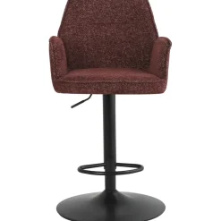 Barkruk Raffy - wijnrood