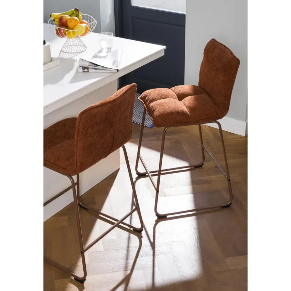 Barkruk Stella - terracotta