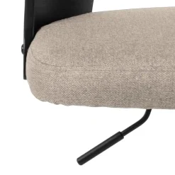 Barkruk Zand Stof - Zitbreedte 47cm - 47x51x113cm - Lucas - Set van 2