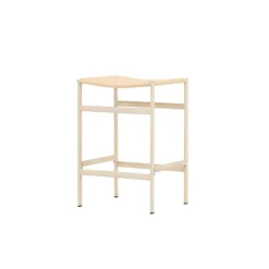 Barstoel Beige Touw - Polly - Set van 2