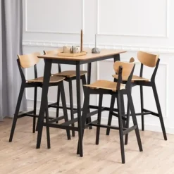 Bartafel - Eiken Veneer - 120x60x105cm - Maughold