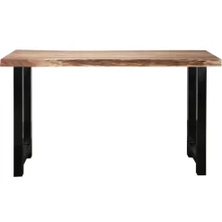 Bartafel Boomstam Acaciahout - Naturel - Rechthoek - 150cm