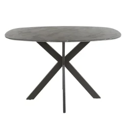 Bartafel Keramieklook - 140x80x93cm - Kruisframe