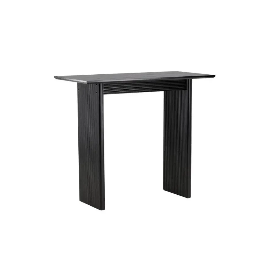 Bartafel Zwart Hout - 120x60x105cm - Vail