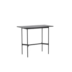 Bartafel Zwart Hout - 120x60x105cm - Rax