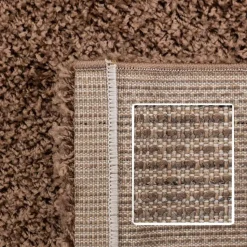 Basic Shaggy vloerkleed Caramel Hoogpolig - 140x200 CM