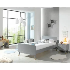 Bed Billy 90x200 - grijs