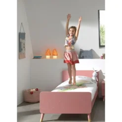 Bed Billy 90x200 - roze