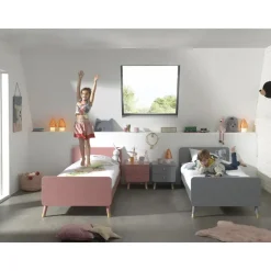 Bed Billy 90x200 - roze