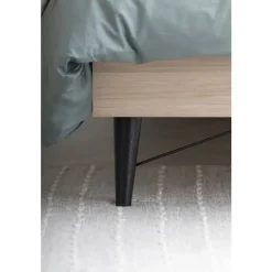 Bed Kansas - eikenkleur - 180x200 cm