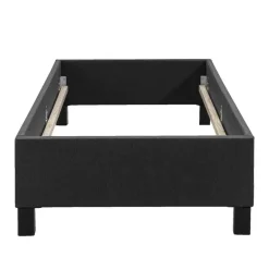 Bed Lena - antraciet - 90x200 cm