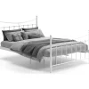 Bed Liza 140x200 met lattenbodem - wit