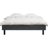 Bed Nova - grafietkleur - 180x200 cm