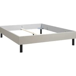 Bed Nova - kiezelkleur - 180x200 cm