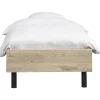 Bed Nova Comfort - eikenkleur - 90x200 cm