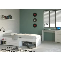 Bed Timo - wit - 90x200 cm