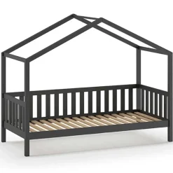 Bedhuisje Dallas 90x200 - antraciet