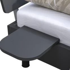 Bedplankje Nova - grafietkleur - 2 stuks