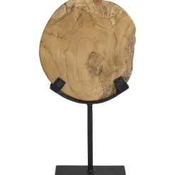 Beeld Nomad - zwart/naturel - 31x17x8 cm