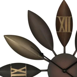 BEINWIL - Wandklok - Bruin - IJzer