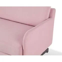BELFAST - Slaapbank - Roze - Polyester