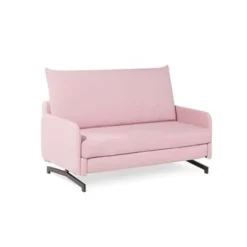 BELFAST - Slaapbank - Roze - Polyester