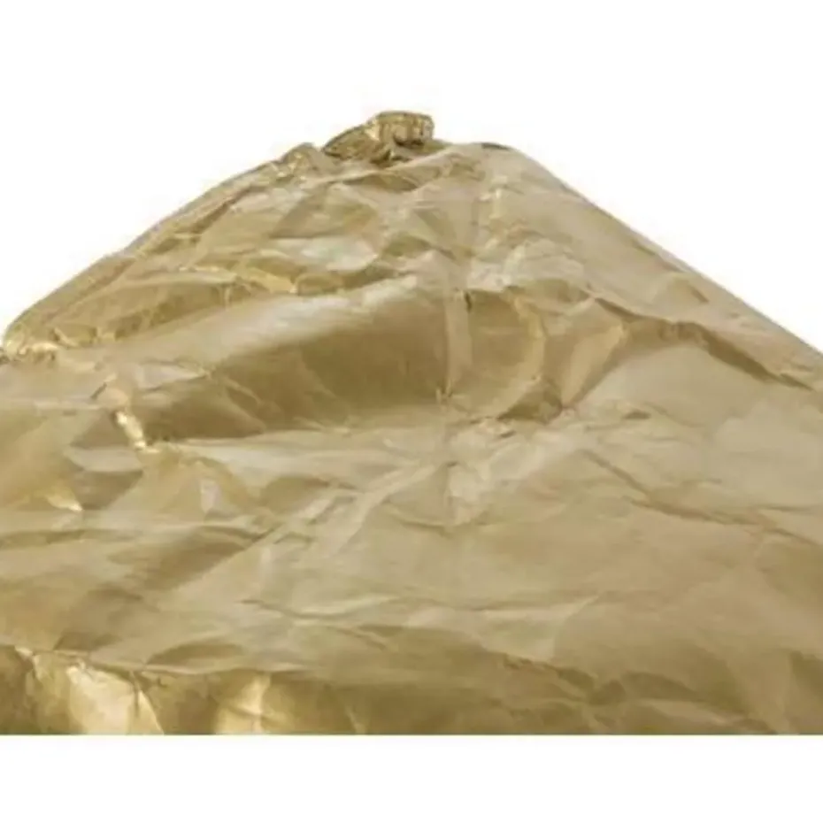 Beliani Zitzak DROP - Goud synthetisch materiaal