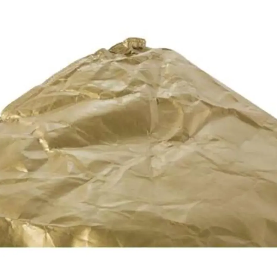 Beliani Zitzak DROP - Goud synthetisch materiaal