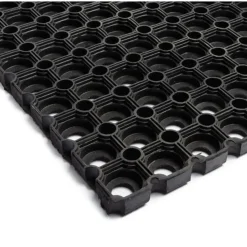 Ben Tools Deurmat - voor binnen en buiten - rubber - 60 x 40 cm