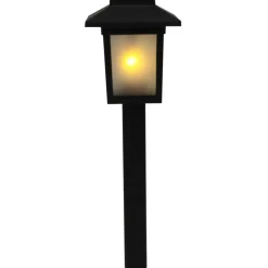 Ben Tools Prikspot - solar tuinverlichting - vlameffect - 34 cm